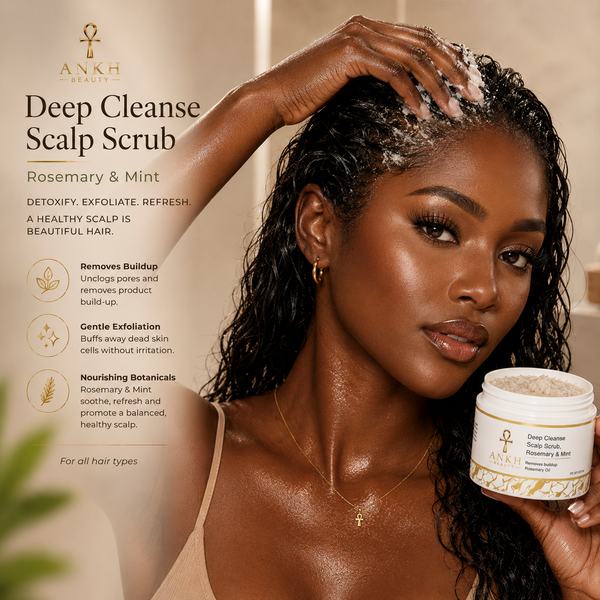 Deep Cleanse Scalp Scrub, Rosemary & Mint