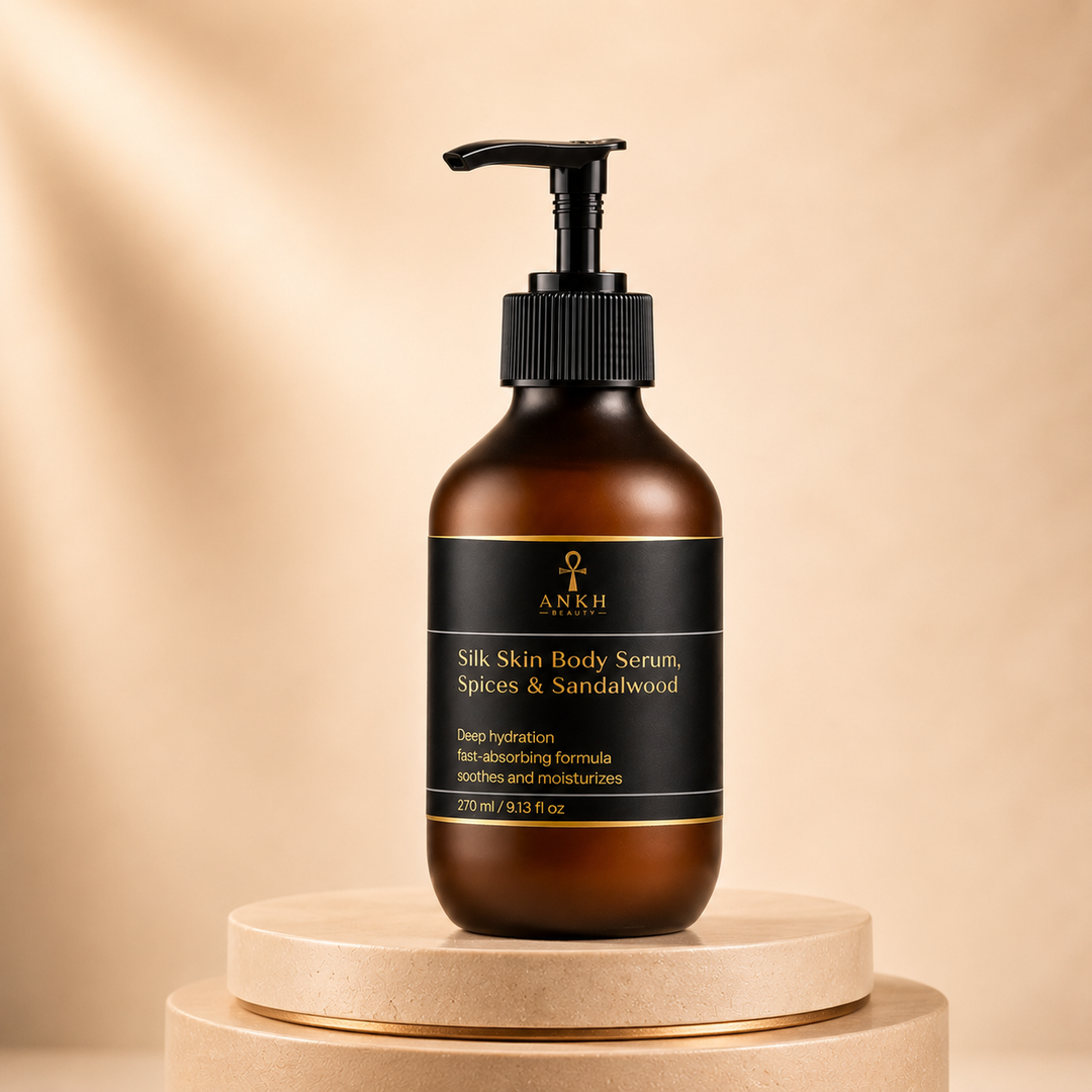 Silk Skin Body Serum, Spices & Sandalwood
