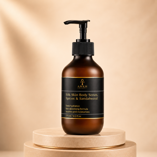 Silk Skin Body Serum, Spices & Sandalwood
