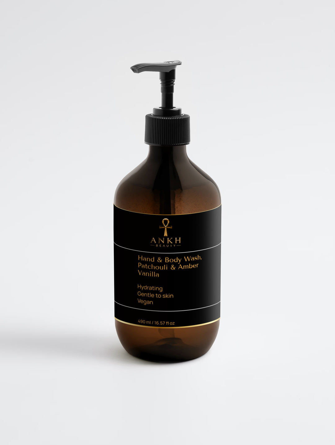 Hand & Body Wash, Patchouli & Amber Vanilla