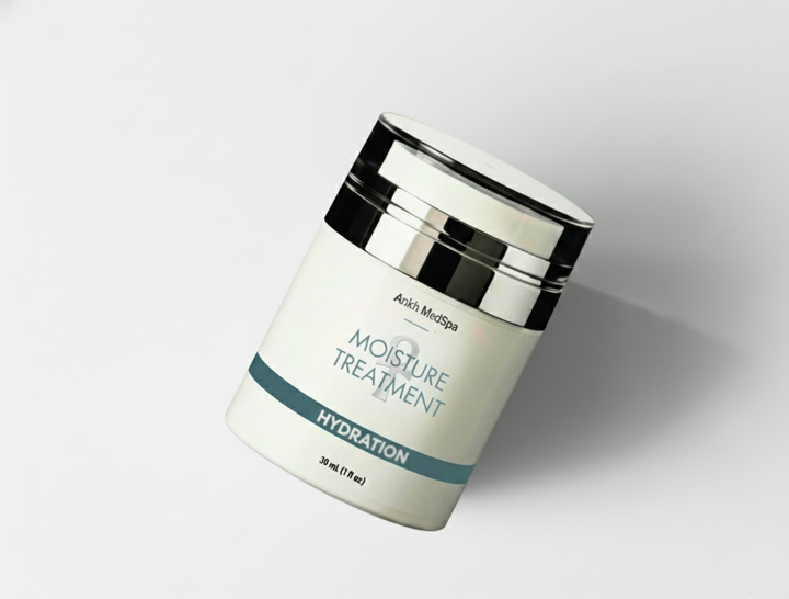 Moisture treatment jar with 'Arden' branding on a white background