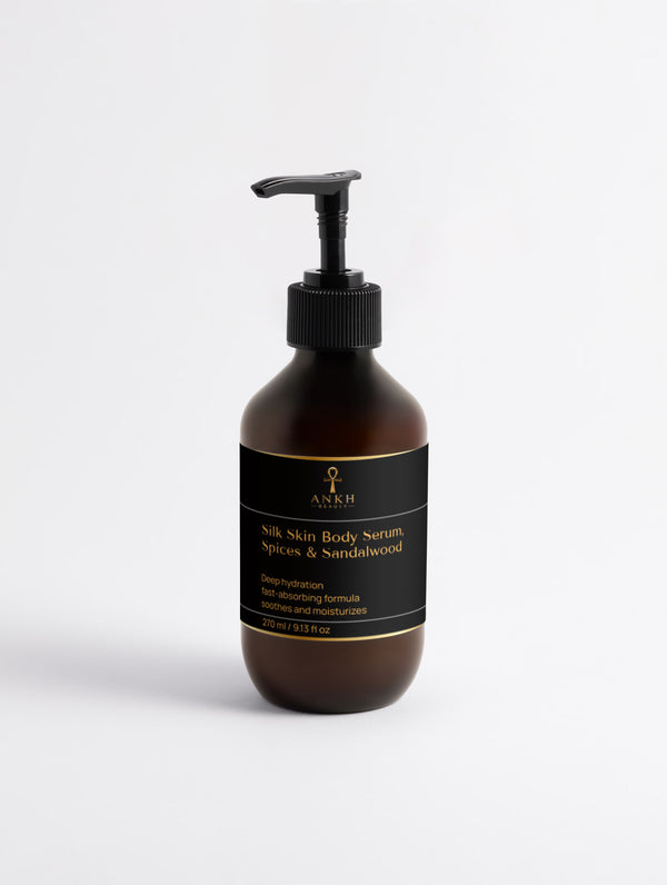 Silk Skin Body Serum, Spices & Sandalwood